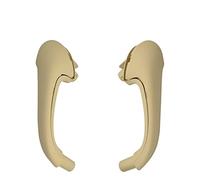 Yurefax Cubiertas for manijas de Puerta Interior Delantera Izquierda y Derecha de Coche, embellecedoras for Mercedes, Benz, W203 Clase C 2038101551 Manija Interior de la Puerta del Coche(Beige-Front)