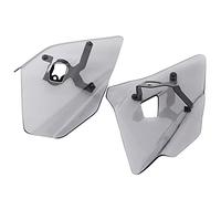 Yurefax Deflector de Viento for Parabrisas de Motocicleta, Protector de Manos for, R1200GS, R1200 GS, LC, R1250GS, LC, ADV Parabrisas de Motocicleta(Smoke)