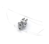 Yurefax Deflector de Viento for Parabrisas de Motocicleta Universal, Ajustable y bloqueable GSXR1100 GSXR600 GSXR750 GSXR1300R Parabrisas de Motocicleta
