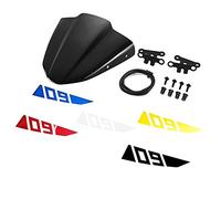 Yurefax Deflector de Viento y Flujo de Aire for Parabrisas Delantero, for Accesorios de Motocicleta, MT09 FZ09 2017 2018 2019 2020 Parabrisas de Motocicleta(Multicolor)