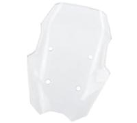 Yurefax Deflectores de Parabrisas Motocicleta, para BMW C 400 X C400 C400X 2018-2023 Escudo Transparente Motocicleta Negro a Prueba explosiones Parabrisas de Moto(Black Clear)