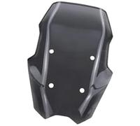 Yurefax Deflectores de Parabrisas Motocicleta, para BMW C 400 X C400 C400X 2018-2023 Escudo Transparente Motocicleta Negro a Prueba explosiones Parabrisas de Moto(Schwarz)