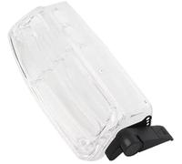 Yurefax Deflectores de Parabrisas Motocicleta, para Goldwing 1800 Gl1800 2001-2017, Transparente ventilación Aire Fresco Parabrisas de Moto