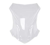 Yurefax Deflectores de Viento de Doble Burbuja for Parabrisas de, G310GS 2017 2018 2019 Parabrisas de Motocicleta(Clear)