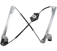 Yurefax Elevalunas eléctrico, para Vw, para Passat, para B5 1998-2000 2001 2002 2003 2004 2005 eléctrico delantero izquierdo derecho 3B5839461 motor regulador de ventana de coche(BLACK Front Left)