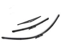 Yurefax Escobillas de limpiaparabrisas, for Fiat, Punto EVO 2009-2013 Limpiaparabrisas Delantero Trasero, for Fiat, Grande Punto 2005-2011 Escobilla limpiaparabrisas Delantera