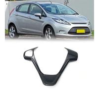 Yurefax Etiqueta engomada del Marco de la Cubierta Panel Volante Fibra Carbono Coche, for Ford, for Fiesta MK7 2009-2017, for Ecosport 2012-2017 Adhesivo para Volante