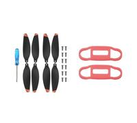 Yurefax Fijador de hélice Estabilizador de Palas for Drones Accesorios de Silicona Soporte Protector de Transporte Fijo Piezas de Hebilla, for dji, for Mavic, for Mini, 2 Hélice para dron(Props A)