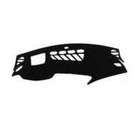 Yurefax For A7 S7 2010+ Negro Dashmat Dashboard Mat Dash Cover Sun Visor Pad Alfombrilla para salpicadero de Coche
