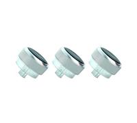Yurefax For Ford, for Focus 2, for 3, perilla de CA for coche, unids/lote, interruptor Control calor aire acondicionado Perilla del aire acondicionado del coche(Silver)