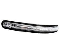 Yurefax For Kia, Rio Mk3 2011-2016, Espejo retrovisor Lateral LED, luz Intermitente, luz indicadora 87624-1W000 (Izquierdo y Derecho) Indicador de Espejo retrovisor(Black Right)