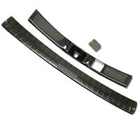 Yurefax For Mitsubishi, for Outlander 2013 2014 2015-2021 Protector de Parachoques Trasero Coche Cubiertas Estilo Maletero Protector de goma del parachoques trasero del coch(BLACK 3)