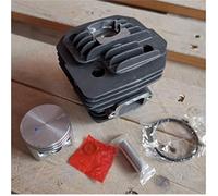 Yurefax, for OLEO Mac, Kit de pistón de Cilindro 962 de 48 mm, for Oleo-Mac 961, for EFCO, Conjunto de Clips de Pasador de Anillo de Cilindro de Motosierra 162 Kit de Arandelas para rodamientos de AG