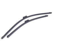 Yurefax For Seat, for Ibiza 6 2008 en adelante Limpiaparabrisas de Coche Escobilla limpiaparabrisas Delantero Escobilla limpiaparabrisas Delantera(Black Left Hand Drive)
