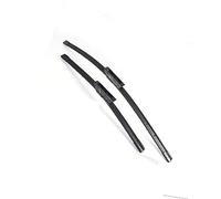Yurefax For Smart, forTwo 2007 a 2017 Limpiaparabrisas de automóvil Escobilla limpiaparabrisas Delantera(Black 2014-2017)