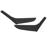 Yurefax, for VW, for Golf, 6 GTI MK6 2009 2010 2011 2012 2013 2014 5K4 868 039 A-2 5K4 868 040 A-2 Embellecedor del Panel de la Cubierta del Coche Manija Interior de la Puerta del Coche(Black 1 Pair)