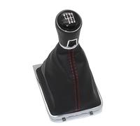 Yurefax For VW, for Golf 7 MK7 GTD GTI Variant 2013 2014 2015 2016 2017 2018 Estilo de automóvil Perilla Caja Cambios 6 Reemplazo de la perilla de cambio de marchas del automóvil