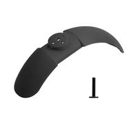 Yurefax Guardabarros Delantero Universal Guardabarros Guardabarros Delantero ensanchado, for Xiaomi, M365 Pro Pro 2 MI3 MI4pro Scooter eléctrico Guardabarros para patineta(Schwarz)