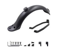 Yurefax Guardabarros Negros Alas de Scooter Guardabarros Trasero Protección de Soporte Piezas de plástico Tornillos Tapón de Goma, for Xiaomi, Mijia M365 Pro Guardabarros para patineta(Schwarz)
