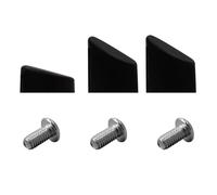 Yurefax Guardabarros Trasero, Tornillos, Tapa de Goma, Cubierta de tapón de Tornillo for Patinete eléctrico, for Xiaomi, Mijia M365, Accesorios de reparación Guardabarros para patineta(Schwarz)