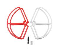 Yurefax Hélice 1080P Protector Parachoques FiMi 4K reemplazo de Drones Accesorios Hoja Tornillo Cubierta Fens Accesorios Protector de hélice para Drones(Red White Guard)