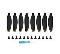 Yurefax Hélice 4726 de 8 Piezas for dji, Mavic, Mini, Drones, hélice Colorida 4726F, configuración rápida, Cuchilla de bajo Ruido con Herramienta de extracción, Accesorio Hélice para dron(Gold)