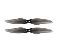 Yurefax Hélice de Carreras 4024 de 12 Pares, 2 Palas, 3 Orificios, 1,5 mm, 4 x 2,4, en Sentido CW y CCW, for Mini, hélices de Motor sin escobillas FPV Hélice para dron(4024 8pair Grey)
