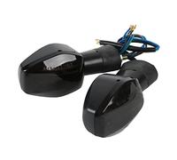 Yurefax Indicador de giro de motocicleta señal Len Winker ámbar apto for CBR600RR 2003-2008 CBR600 F4i 2001-2006 CB900 2002-2007 CB400 2003-2012 Indicador de señal de giro para motocicleta(Smoke Lens)