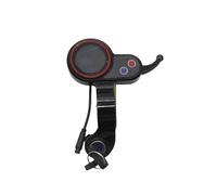 Yurefax Instrumento medidor de visualización del Acelerador Jx-100 con Interruptor Llave Hitway H5 Panel de Pantalla de visualización de Scooter eléctrico(Jx-100 Throttle)