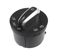 Yurefax Interruptor de control faros coche, for Volkswagen, Passat, B5 B6, POLO, Bora, CC, VW, Golf, 4 MK5, Caddy, Jetta, interruptores antiniebla Luz antiniebla