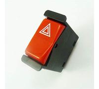 Yurefax Interruptor de luz de peligro de emergencia de advertencia de coche 0008209010, for Mercedes-Benz, 350SD 190E 190D 380SL 350SDL 500SEC 380SEC 500SEL Botón del interruptor de control de ventana