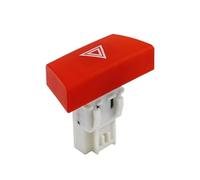 Yurefax Interruptor de luz indicadora de advertencia de peligro, botón de Control de emergencia, for Toyota, Aygo Mk1, Peugeot, 107, Citroen, C1 6490.NG 6490NG Botón de interruptor de emergencia