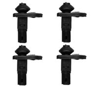 Yurefax Interruptor de luz interior puerta for Mitsubishi 3000GT (1990-2000), 4 unidades, 2 pines Inserto para portavasos interior del coche