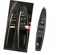 Yurefax Interruptor de ventana de automóvil, for Citroen, for interruptor de ventana C4 Interruptor de control de energía eléctrica principal delantero izquierdo del automóvil con botones de espejo re