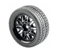 Yurefax Juego de Ruedas Grip Tires, for HSP, for HPI, Coche Carretera 1/10 1,10 Neumáticos para Coches RC