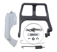 Yurefax Kit de banda de cubierta protectora de mano de palanca de manija de freno de cadena, for piezas de motosierra STIHL, MS180 MS170 MS 180 170 018 017 Mango de freno de motosierra