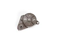 Yurefax Kit de cubierta embellecedora botón Control interruptor volante coche, for Mercedes, Benz, W164 ML clase X164 GL W251 R Interruptor del volante del coche(BLACK Beige)
