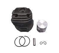 Yurefax Kit de pistón cilíndrico 51mm K750 K760, for Husqvarna, for Partner, sierra corte for hormigón Kit de pistón para motosierra