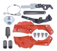 Yurefax Kit de reparación resorte montaje amortiguador AV banda freno, for Husqvarna, 362 365 371 372 herramientas y equipos jardinería Resorte antivibratorio