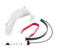 Yurefax Kit de Soporte de Montaje de Soporte de luz de Freno for Guardabarros Trasero, for Segway, Ninebot, MAX G30, Piezas de Repuesto for Scooter eléctrico Guardabarros para patineta(Set 2)