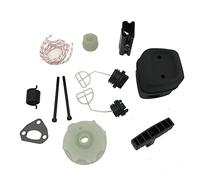 Yurefax Kit de Tapa de Aceite Combustible de polea de Junta de Perno de silenciador de Escape, for Piezas de Repuesto de Motosierra Husqvarna, 137 137E 142 142E Kit de silenciador para Motosierra