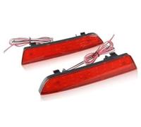 Yurefax Luces traseras 2Piece 4478260140 LED Parachoques trasero Reflector Luz, Para Mercedes-Benz W447, para Vito, para Tourer, para Dualiner, para Clase V 2014-2021 Lámpara (2piece Red Lens)