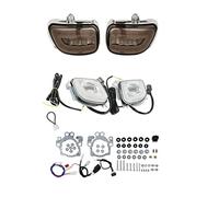 Yurefax Luz antiniebla de conducción de señal de giro delantera de motocicleta, for Goldwing, GL1800 2012-2017 F6B 2013-2017 Indicador de señal de giro para motocicleta(A Style)