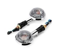Yurefax Luz de señal de giro, for, for Virago 250 535 VMAX 1200 XV 400 750 1100 SR 1990, accesorios de motocicleta luz indicadora intermitente Indicador de señal de giro para motocicleta(Clear)