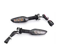 Yurefax Luz de señal de giro for motocicleta YZF R15 R25 R3 R125 MT-25 MT-03 MT15 MT-15 M-Slaz 150, lámpara indicadora Indicador de señal de giro para motocicleta(Smoke)
