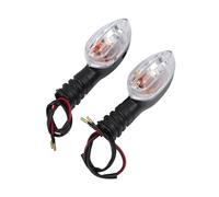 Yurefax Luz indicadora de señal de giro for motocicleta, lente transparente delantera, for, YZF R1 R6 FZ1 FZ6 Indicador de señal de giro para motocicleta
