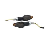 Yurefax Luz intermitente Universal for motocicleta, luz intermitente de 14LED, luz indicadora, luz intermitente ámbar, relé intermitente de luz de 12V Indicador de señal de giro para motocicleta(2pcs)