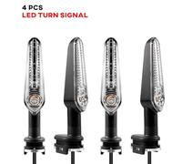 Yurefax Luz LED de intermitente, for, MT07 Tenere 700 XJ6 FZ6 MT09 Tracer 900 MT10 MT03 FZ25, luz intermitente direccional for motocicleta Indicador de señal de giro para motocicleta(4pcs Light)
