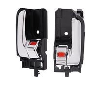 Yurefax Manija de puerta interior de automóvil, lado izquierdo y derecho, for Toyota, Corolla, Matrix, Scion, TC, cromo negro 6920602090 6920502090 Manija interior de la puerta del coche(Left and Righ