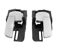 Yurefax Manija interior de la puerta del automóvil, perilla interior de la puerta, for NISSAN, for Qashqai, J10 MKI 2007-2013 80670JD00E 80671JD00E Manija interior de la puerta del coche(Left and Righ